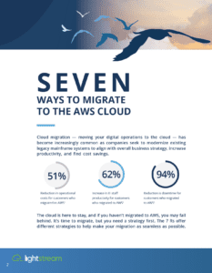 Seven ways to migrate to AWS Cloud ...