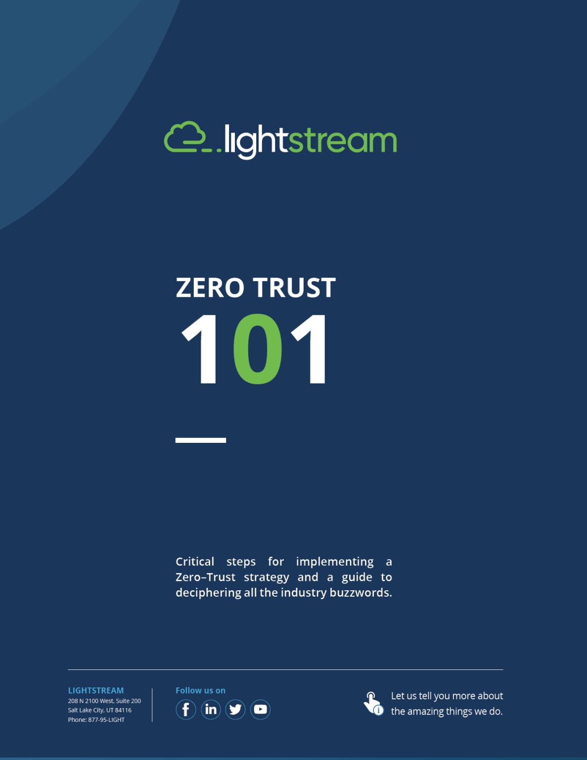 5-step model for implementing a Zero Trust strategy