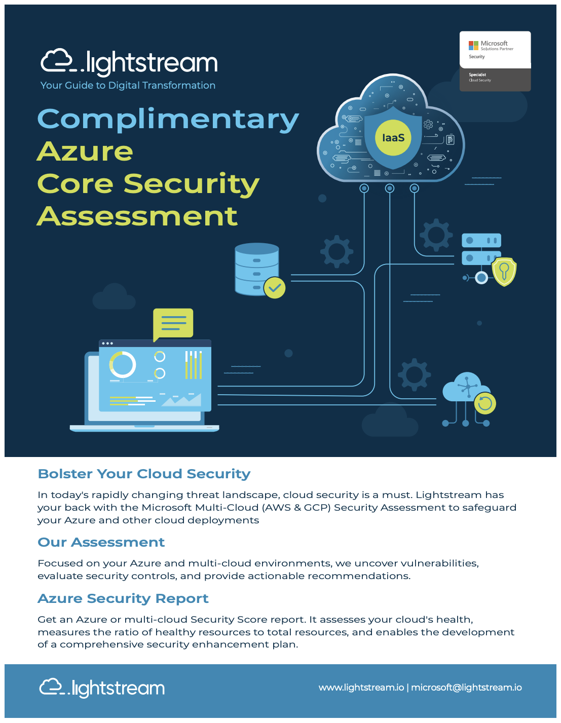 Lightstream offers a Complimentary Azure Core Security Assessment