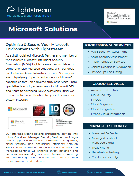 Microsoft Solutions